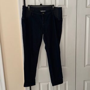 Womens Isabella maternity jeggins dark wash 14
